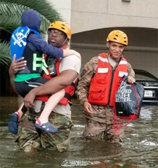 Hurrican Harvey relief and rescue