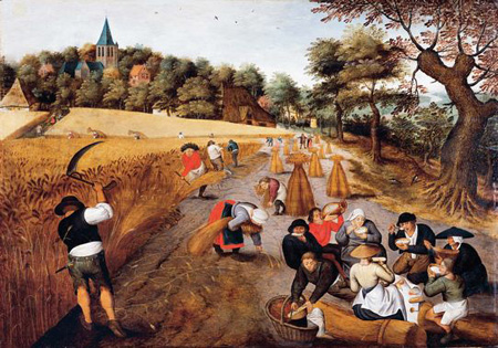 The Harvest: Brueghel