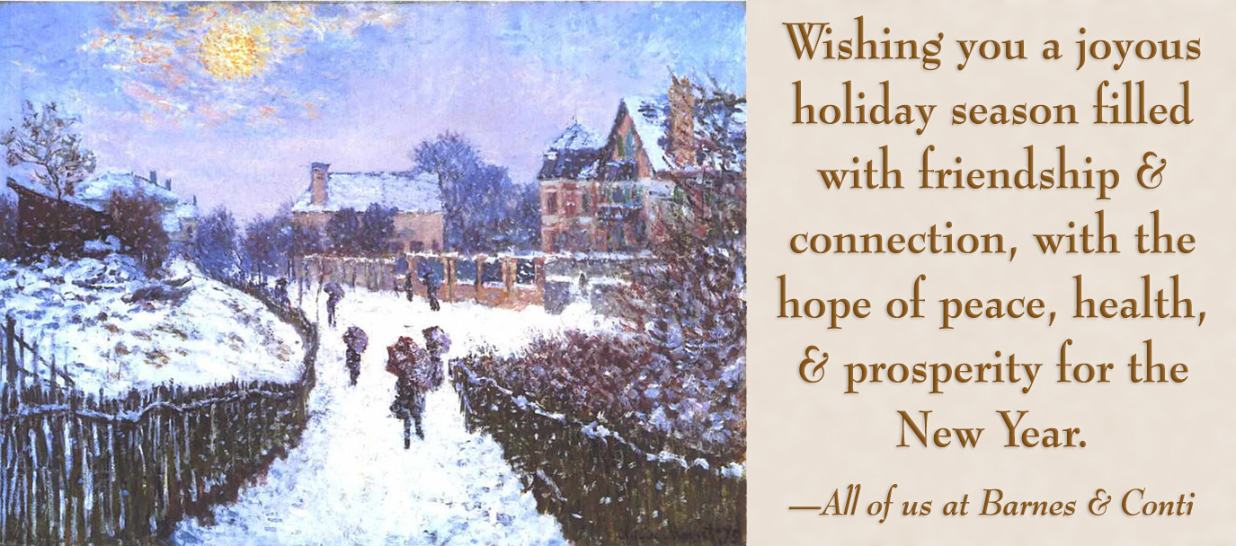 Image: Holiday Greeting: Wishing you a joyous holiday season filled with friendship and connection, with the hope of peace, health, and prosperity for the New Year.
