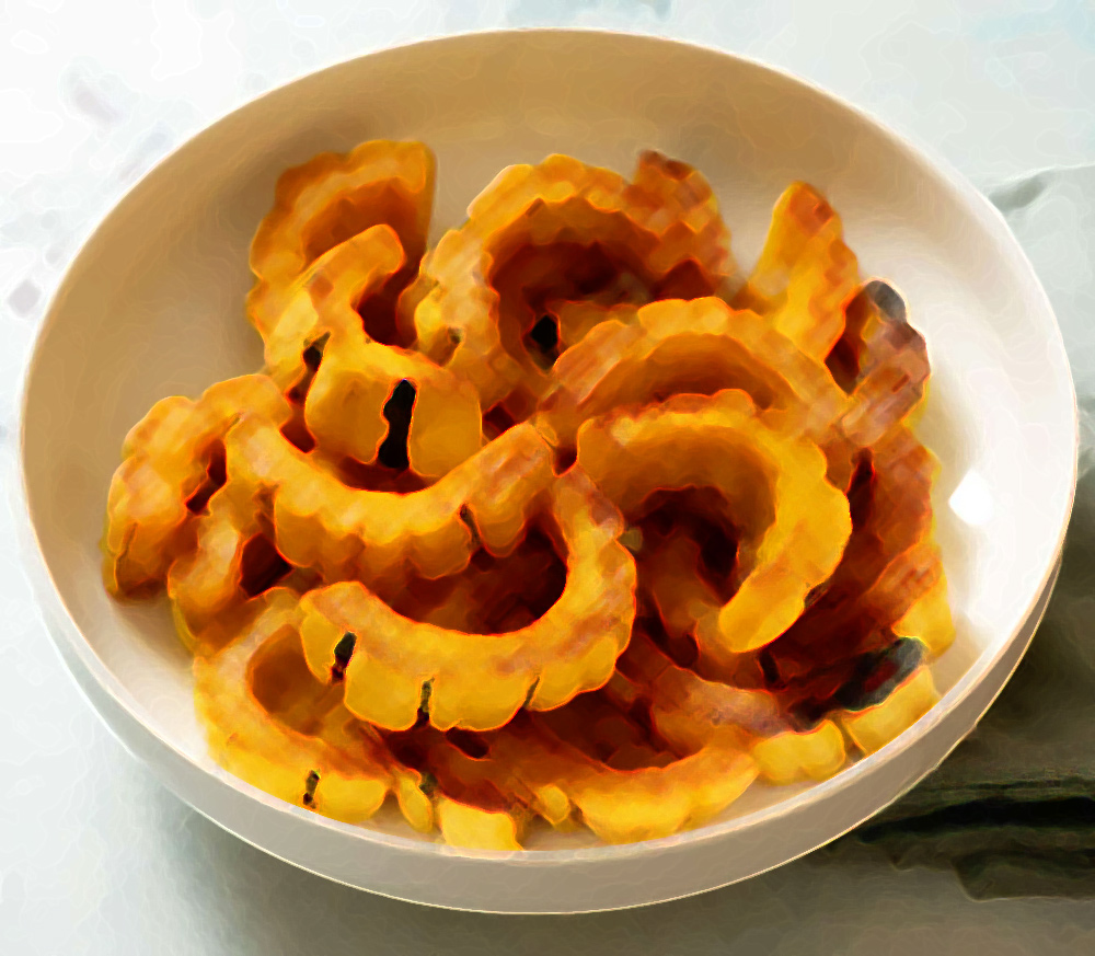 Image: Roasted Delicata Squash Rings