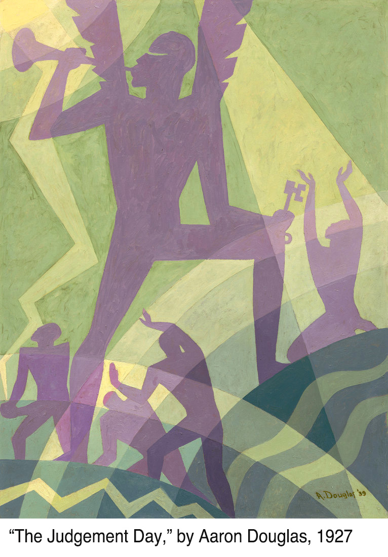 The Judgement Day, painting by Aaron Douglas, 1927