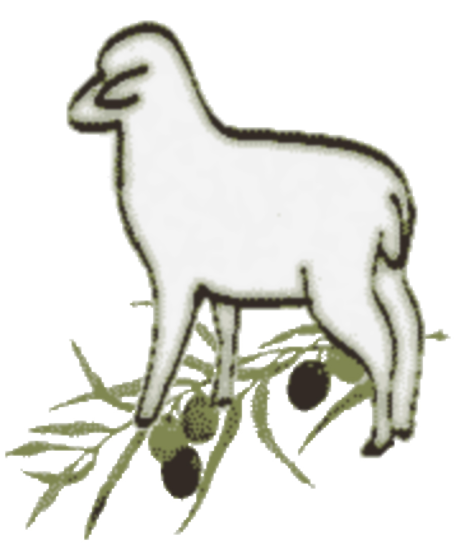 Image: Lamb with olive branch